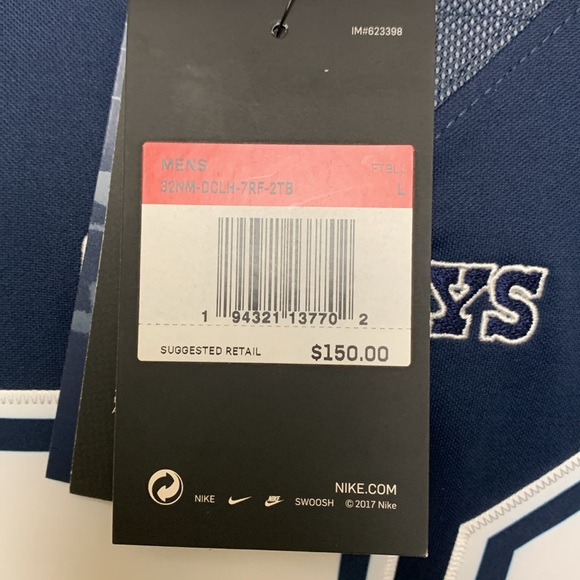 ELLIOT DALLAS COWBOYS JERSEY NWT - Picture 3 of 9